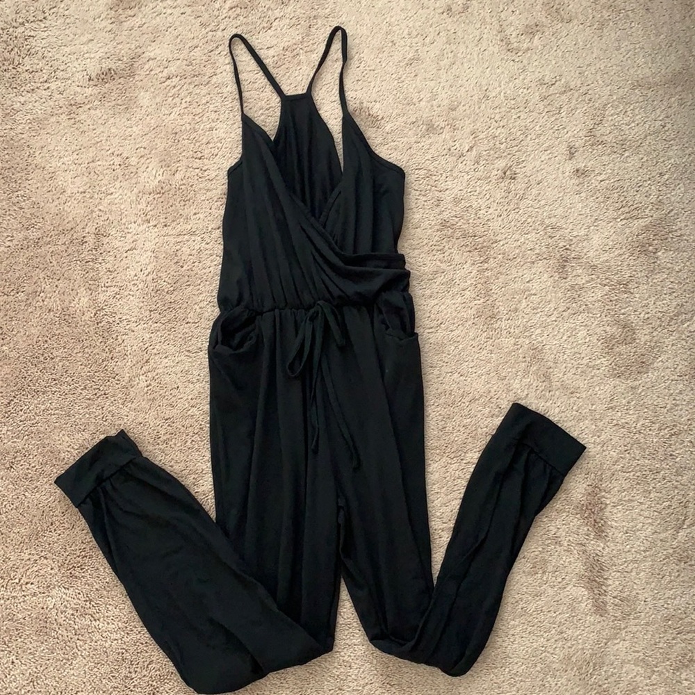 Black jumpsuit